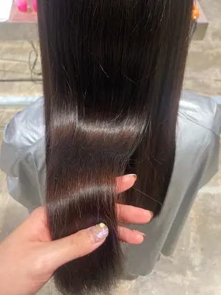 大阪/レイヤー/ ツヤ髪/ヨシノヒメカのヘアスタイル