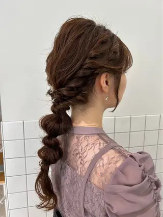 ヘアアレンジ GOTODAY シェアサロン梅田NU茶屋町店所属・髪質改善/艶カラー 縮毛矯正/みほのヘアスタイル