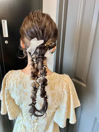 ヘアアレンジ louwe 武藤幸世のヘアスタイル