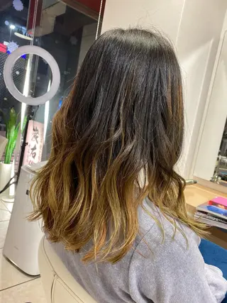 ミディアム 🌟ROUGE 🧸おびつななみのヘアスタイル