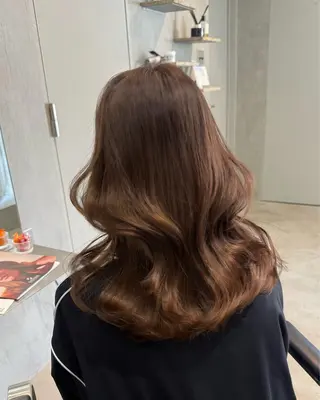 カラー 本場韓国ヘア特化 아이비/Aibiのヘアスタイル