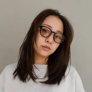 ミディアム カラー 🌿ボブ パーマ高橋啓太🌿のヘアスタイル