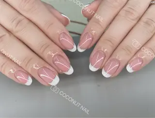 ネイル 神田 ココナッツのネイルデザイン