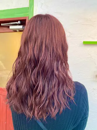 ロング カラー ヘアアレンジ Design Color🐰アユミのヘアスタイル