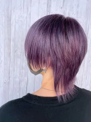 ミディアム カラー メンズ EMANON新宿南口所属・ケアブリーチ×艶カラ ー️🫧Shioriのヘアスタイル