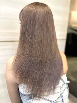 ロング カラー 🦋高瀬寛菜🦋 韓国/ブリーチのヘアスタイル
