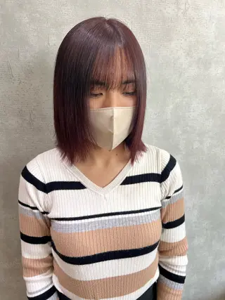 セミロング カラー men's&ladys J'sGrace【メンズアンドレディース ジェイズグレイス】所属・🌻J'sGrace /JUMA🌻のヘアスタイル