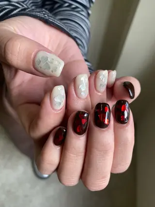 ネイル 草加ニュアンスネイル 🌚hersのネイルデザイン