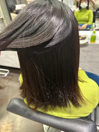 セミロング パーマ ROBBY表参道所属・木村【似合わせ ショート】無料✨のヘアスタイル