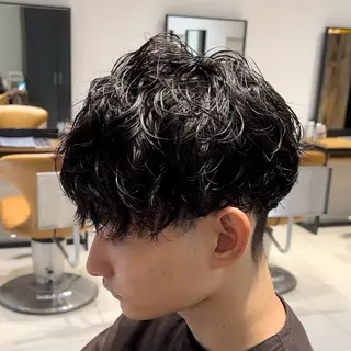 パーマ メンズ メンズパーマは私一択 佐藤有紀のヘアスタイル