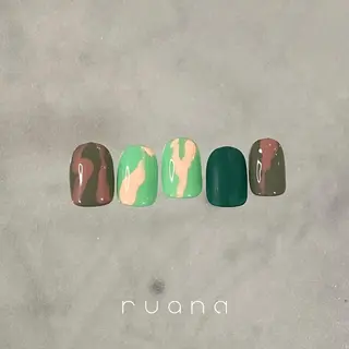 ネイル ニュアンスネイル🧡 rionaのネイルデザイン