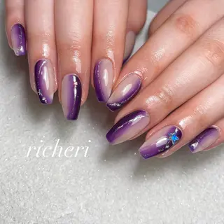 ミディアム ネイル richeri beautyのネイルデザイン