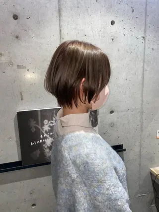 ショート 友利 翔太のヘアスタイル