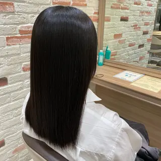 セミロング ✨美髪／縮毛矯正 講師 ／塚田健✨のヘアスタイル