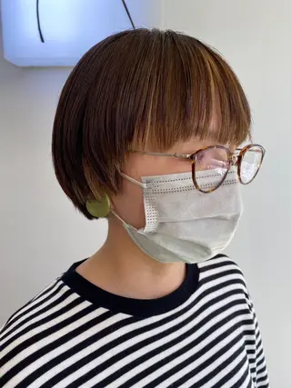 ショート イノセントヘア所属・平尾駅直結/徒歩0分 イノセントヘアのヘアスタイル