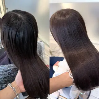 よねけん/美髪/艶髪 𝗰𝗼𝗹𝗼𝗿のヘアスタイル