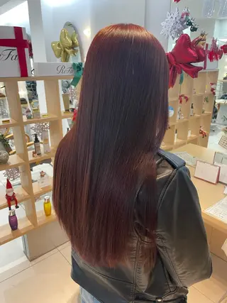 ロング nuu 栄所属・🧸SAKI🎀 韓国レイヤーのヘアスタイル