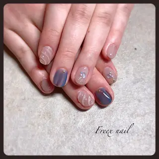 ネイル Freex nail所属・freex nail /ニュアンス/個性派のネイルデザイン