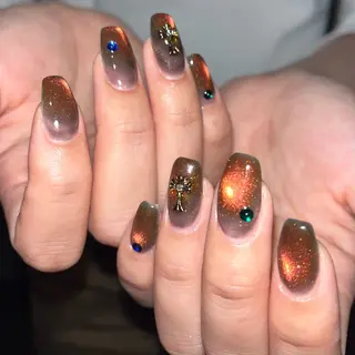 ネイル 🤎Two ERI🤎のネイルデザイン