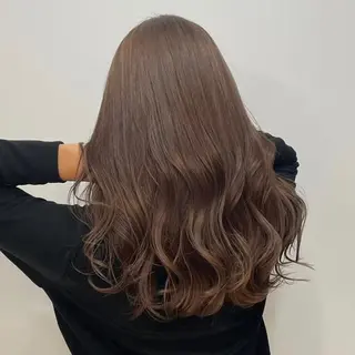 ロング カラー パーマ ヘアアレンジ メンズ キッズ ネイル マツエク・マツパ アイブロウ 透明感ワンカラー梅田 ダブルカラー/川上のヘアスタイル