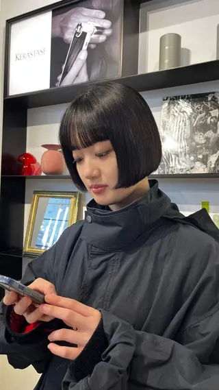 ショート メンズパーマ/ メッシュ📍ユリのヘアスタイル