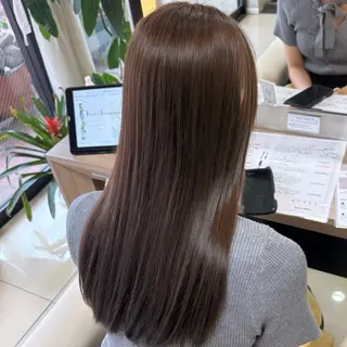 ロング カラー ダブルカラー/透明感 /Hikari💫のヘアスタイル