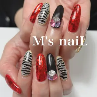 ネイル M's  naiL  大井町駅徒歩5分　新規ネイルサロン所属・M's  nailL エムズネイルのネイルデザイン