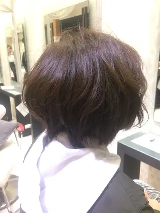 ショート Kobayashi ハイライト/ショートのヘアスタイル