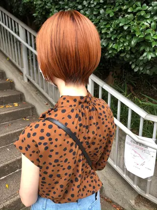 ショート StellA所属・アートディレクター ワダヒサノリのヘアスタイル