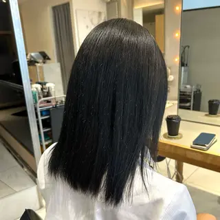 カラー ︎︎🌟韓国艶カラー ︎🌟璃奈 (ﾘﾅ)のヘアスタイル