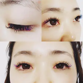 マツエク・マツパ LI'A所属・Shihomi Moriのマツエク・マツパデザイン