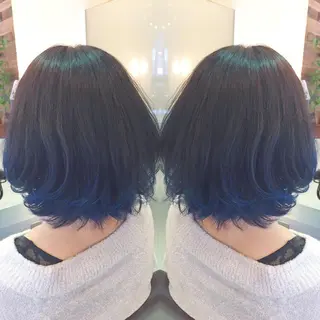 ショート ミディアム カラー 青木 茂樹⭐️ 透明感カラーのヘアスタイル