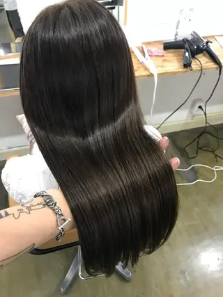 セミロング カラー 💎髪質改善💎 デザイナーshinのヘアスタイル