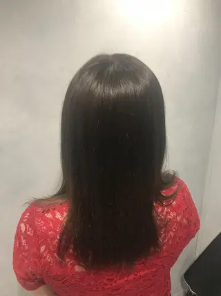 セミロング カラー EIGHT second【エイトセカンド】所属・江畑 匠 新宿三丁目 徒歩30秒⭐️のヘアスタイル