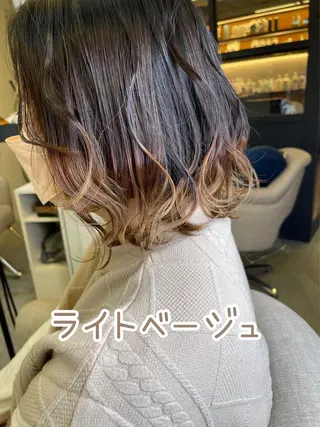 ミディアム カラー Hair  Design  One Charme所属・鳴海 悠のその他イメージ