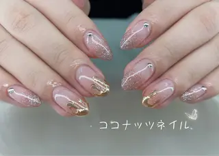 ネイル 神田 ココナッツのネイルデザイン