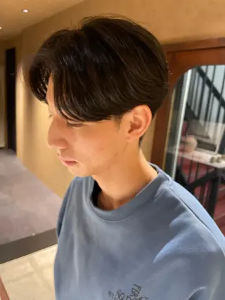 パーマ メンズ itsuki ／ 曲がる縮毛矯正のヘアスタイル