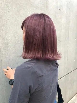 ショート カラー ヘアアレンジ hayaka todaのヘアスタイル