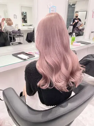ロング カラー 🎀淡めモテカラー WAKANA🎀のヘアスタイル