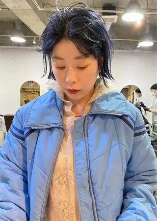 ショート Piaコータロー ハイトーン&‪ボブのヘアスタイル