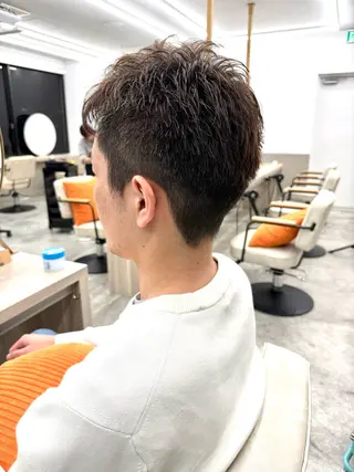メンズ ショート/ 似合わせカットモカのヘアスタイル