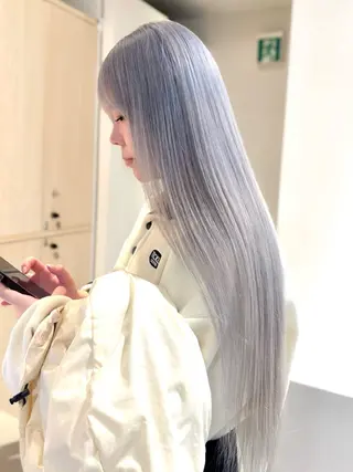 ロング カラー 艶髪ハイトーン/ レイヤー/yuiのヘアスタイル