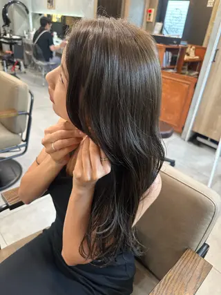 ロング MOMO💞🦩 カラーモデル💞🦩のヘアスタイル