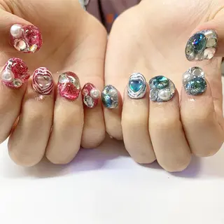 ネイル 🔷ﾐﾅﾐﾈｲﾙ🔷 やり放題ネイル渋谷2のネイルデザイン