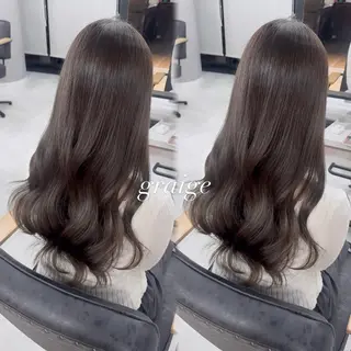 ロング カラー 赤み無し柔らかカラー 【梅田】madokaのヘアスタイル