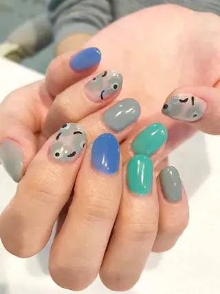 ネイル Re Pearl～コーディネートサロン～ 市駅前店所属・NARUMI HYODOのネイルデザイン