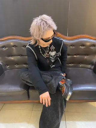 ショート カラー メンズ mai / linoah˚✧のヘアスタイル