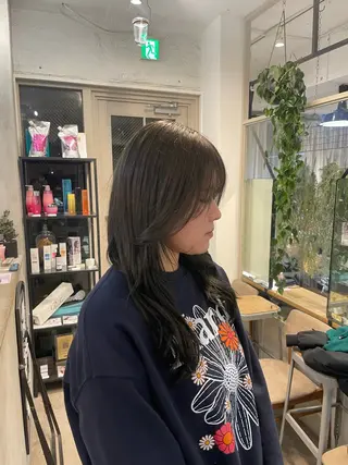 カラー とば みゆうのヘアスタイル