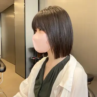 ミディアム カラー 阿田 悠士朗のヘアスタイル