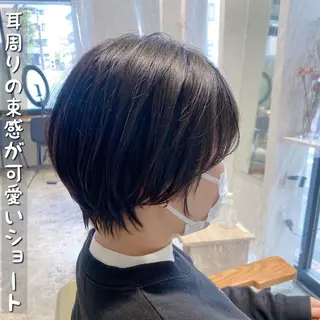 ショート ✨圧倒的満足度◎ 小顔美人ショート✨佃のヘアスタイル